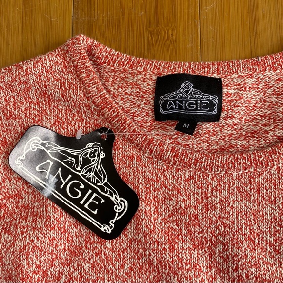 NWT Angie Heather Knit Sweater Dress Clay M - Picture 5 of 8